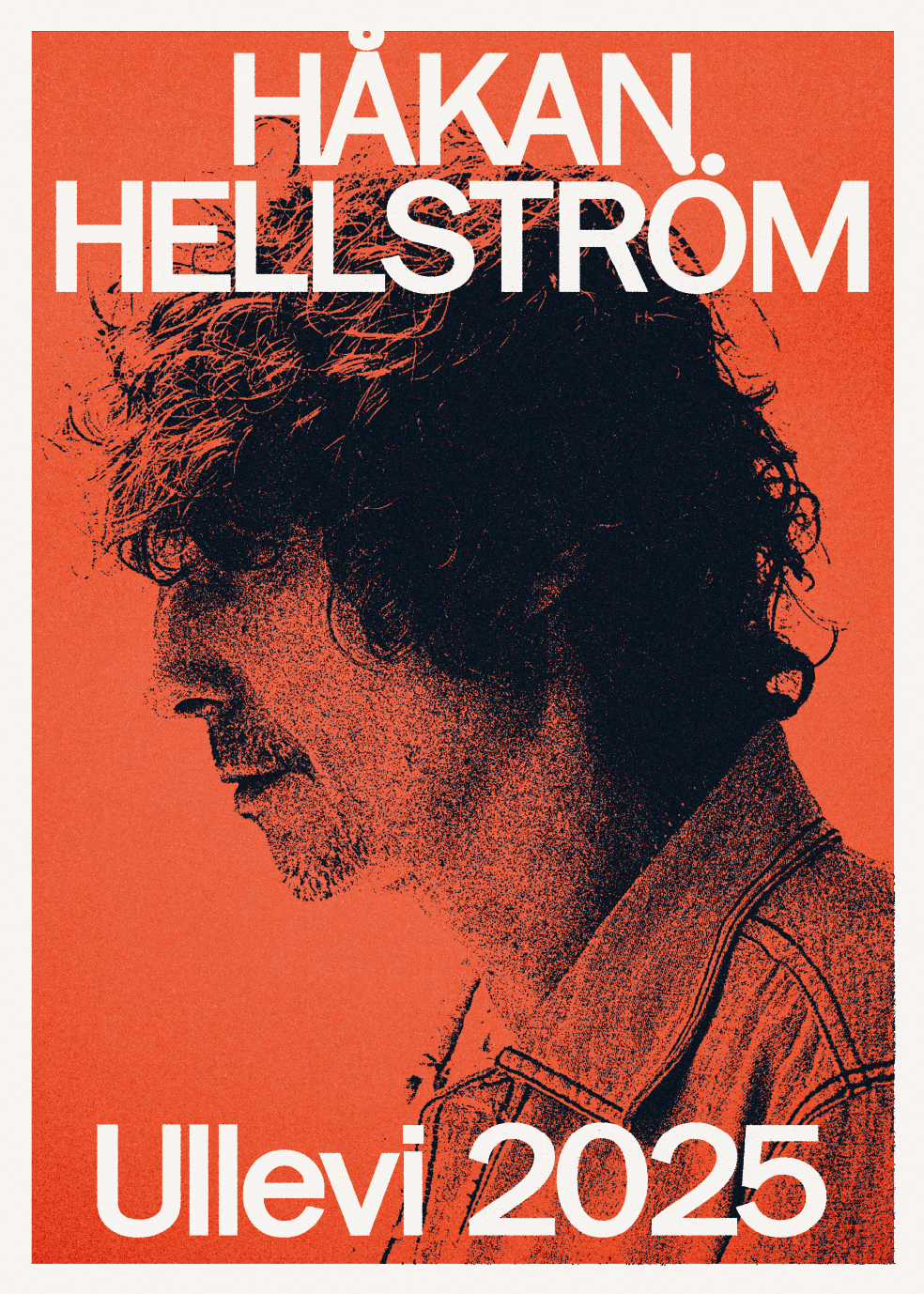 Håkan Hellström – Ullevi 2025 Poster av Henrik Walse