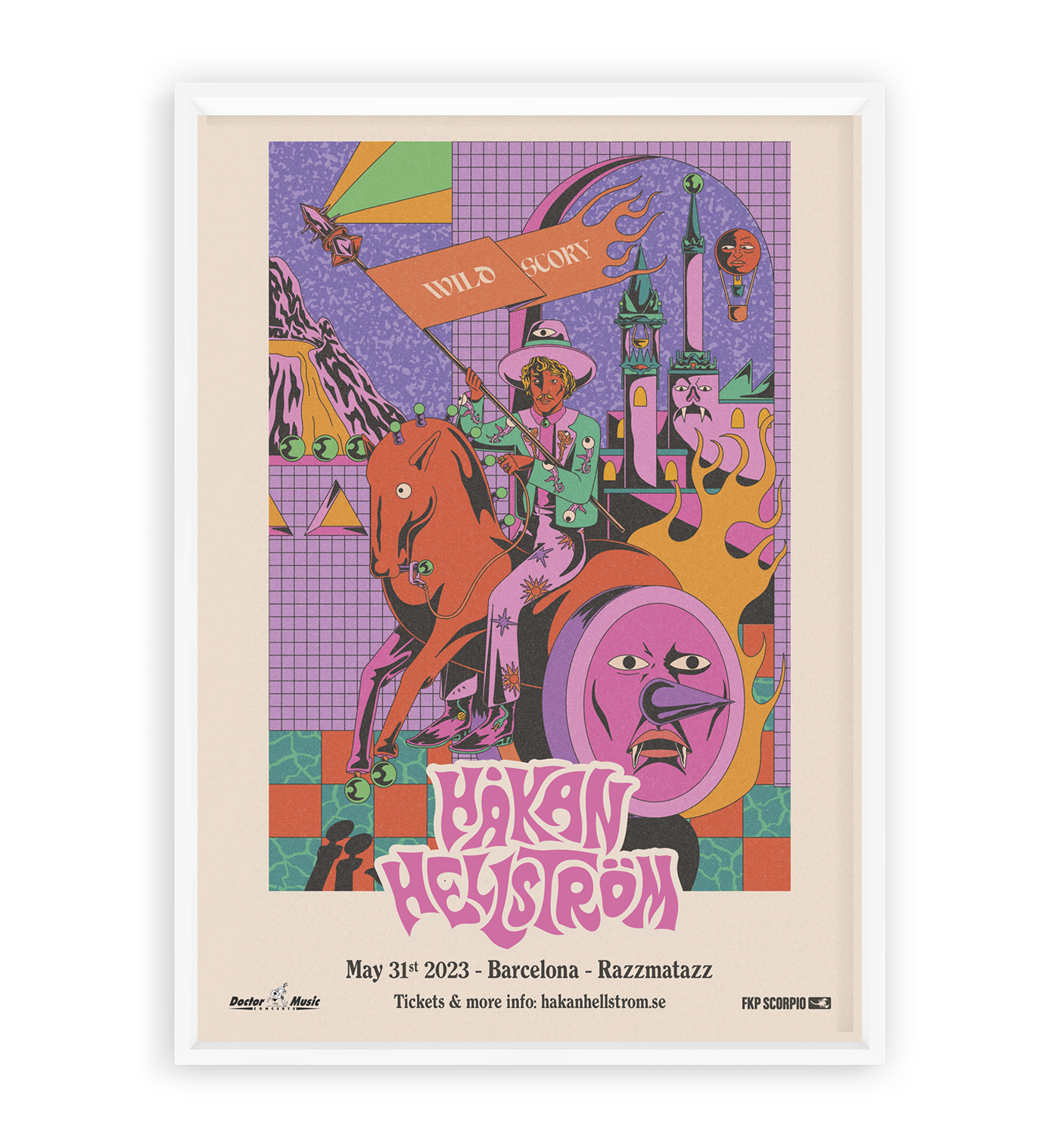 Barcelona 2023 Razzmatazz Poster